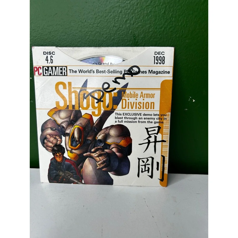 PC Gamer Demo Disc 4.6 Dec 1998 Shogo Mobile Armor Division Need for Speed III